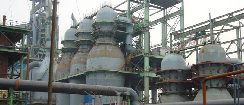 江陰某鋼鐵公司施工現場